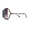 Womens Exposed Lens 90s Designer Butterfly Chic Luxury Sunglasses