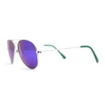 Child Size Kids Color Mirror Classic Iconic Tear Drop Officer Sunglasses