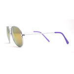 Child Size Kids Color Mirror Classic Iconic Tear Drop Officer Sunglasses