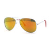Child Size Kids Color Mirror Classic Iconic Tear Drop Officer Sunglasses