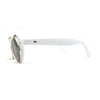 Super Normcore Cool Hipster Flip Up Keyhole Round Sunglasses