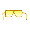 Girls Child Size Large Rhinestone Studded Flat Top Square Mob Sunglasses