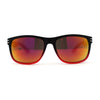 Mens Bamboo Wood Arm Rectangle Sport Biker Style Sunglasses