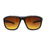 Xloop Mens Wrap Around Driving HD Lens Sport Rectangular Sunglasses