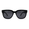 Classy Designer Horn Rim Hipster Plastic Fashion Sunglasses