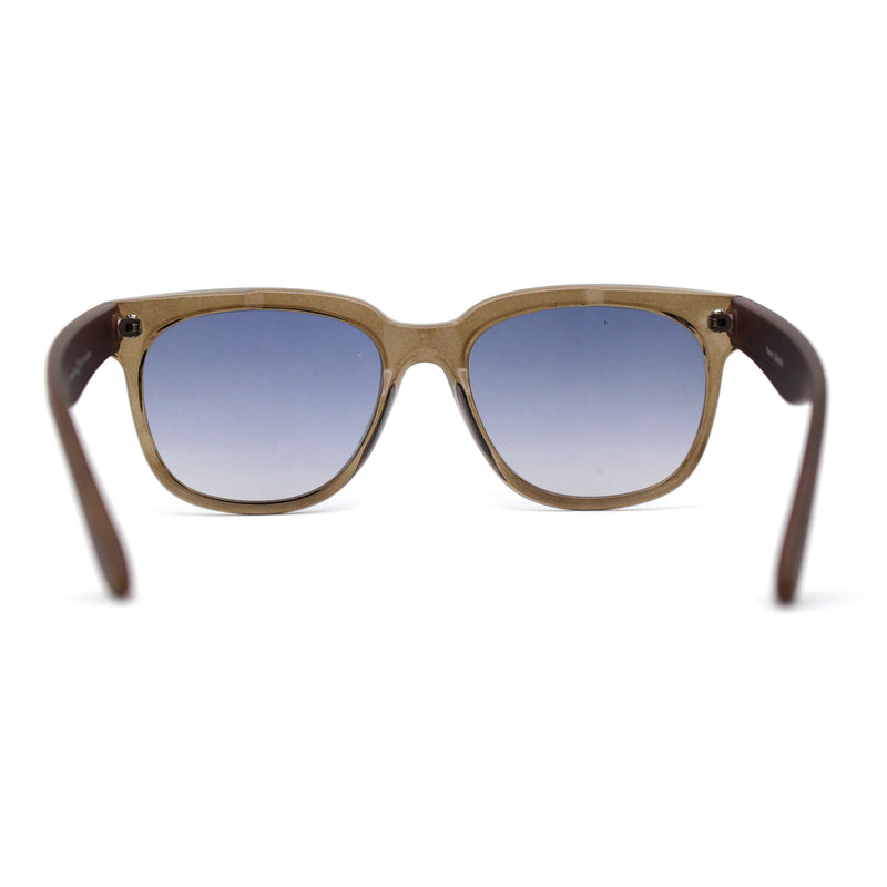 Classy Designer Horn Rim Hipster Plastic Fashion Sunglasses