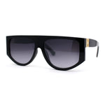 Hard OG Flat Top Mafia Luxury Plastic Designer Sunglasses