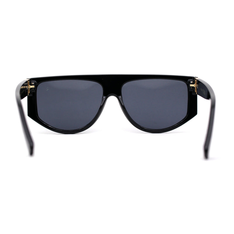 Hard OG Flat Top Mafia Luxury Plastic Designer Sunglasses