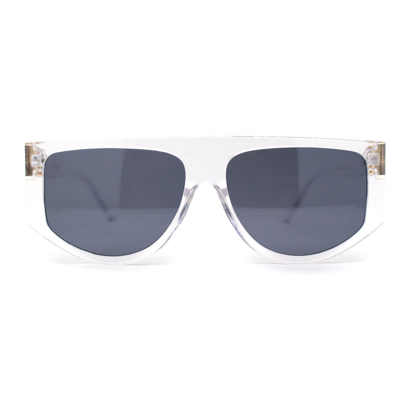 Hard OG Flat Top Mafia Luxury Plastic Designer Sunglasses