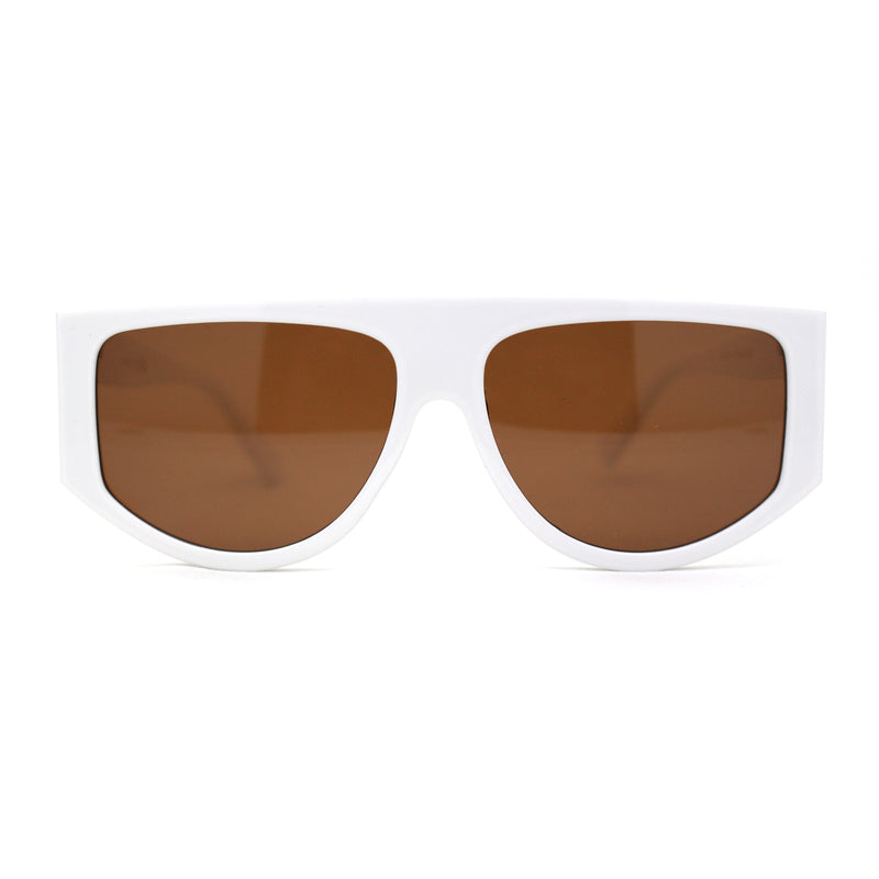 Hard OG Flat Top Mafia Luxury Plastic Designer Sunglasses