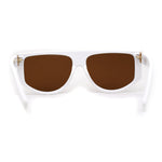 Hard OG Flat Top Mafia Luxury Plastic Designer Sunglasses