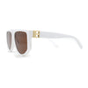 Hard OG Flat Top Mafia Luxury Plastic Designer Sunglasses