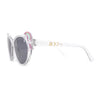 Girls Child Size Unicorn Rainbow Pin Jewel Glitter Cat Eye Sunglasses