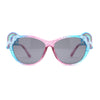 Girls Child Size Unicorn Rainbow Pin Jewel Glitter Cat Eye Sunglasses