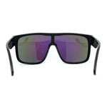 Mens Oversize Robotic Shield Sport Mirror Lens Sunglasses