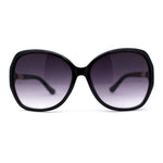 Womens Art Deco Rhinestone Jewel Arm Butterfly Designer Sunglasses