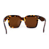 Anti-glare Polarized Chunky Thick Horn Rim Boyfriend Style Large Sunglasses