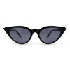 Womens Iconic Ornate Double Flare Cat Eye Sunglasses
