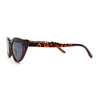 Womens Iconic Ornate Double Flare Cat Eye Sunglasses