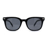 Mens Hipster Retro Snug Horn Rim Rectangle Plastic Sunglasses