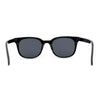 Mens Hipster Retro Snug Horn Rim Rectangle Plastic Sunglasses