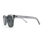 Mens Hipster Retro Snug Horn Rim Rectangle Plastic Sunglasses