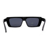 Retro Flat Top Mod Narrow Rectangular Fashion Sunglasses