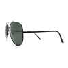 Polarized Anti-glare Classic Iconic Large Pilots Metal Rim Sunglasses