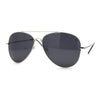 Polarized Anti-glare Classic Iconic Large Pilots Metal Rim Sunglasses