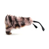 Super Unique Fur Covered Cat Eye Plastic Sunglasses