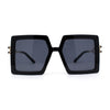 Womens Luxury Designer Square Butterfly Chic Sunglasses