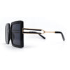 Womens Luxury Designer Square Butterfly Chic Sunglasses
