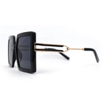 Womens Luxury Designer Square Butterfly Chic Sunglasses