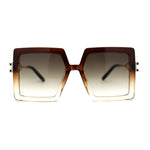 Womens Luxury Designer Square Butterfly Chic Sunglasses