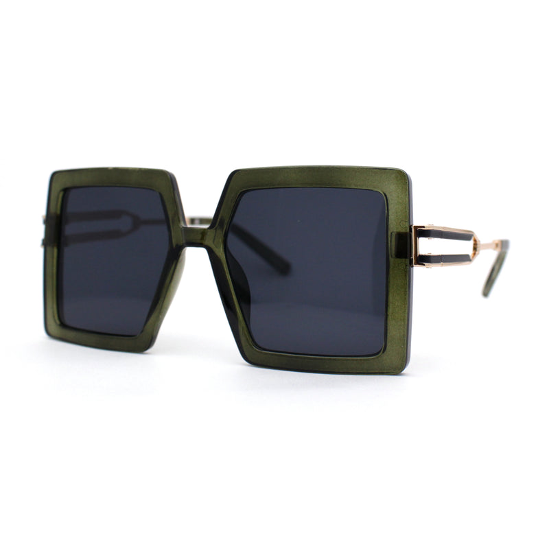 Womens Luxury Designer Square Butterfly Chic Sunglasses