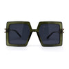 Womens Luxury Designer Square Butterfly Chic Sunglasses