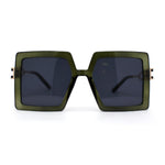 Womens Luxury Designer Square Butterfly Chic Sunglasses