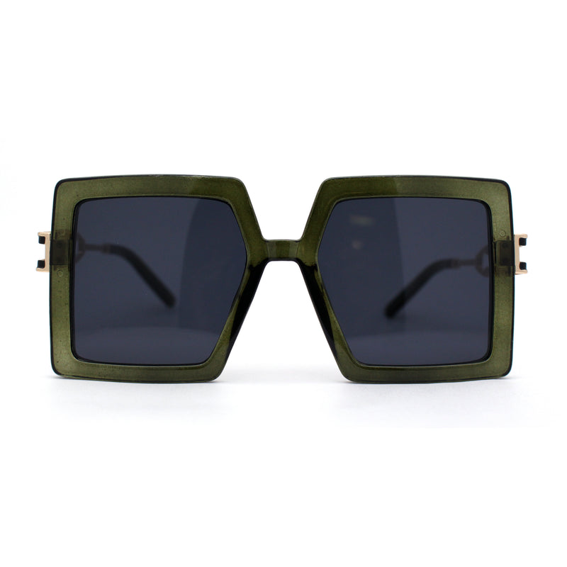 Womens Luxury Designer Square Butterfly Chic Sunglasses