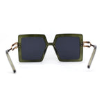 Womens Luxury Designer Square Butterfly Chic Sunglasses