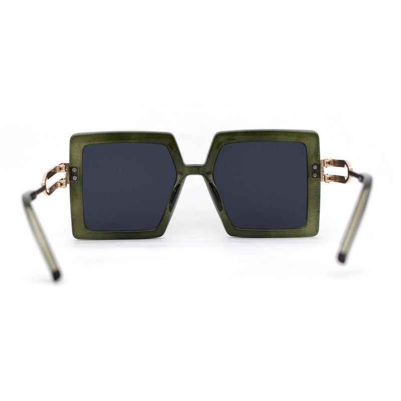 Womens Luxury Designer Square Butterfly Chic Sunglasses