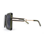 Womens Luxury Designer Square Butterfly Chic Sunglasses