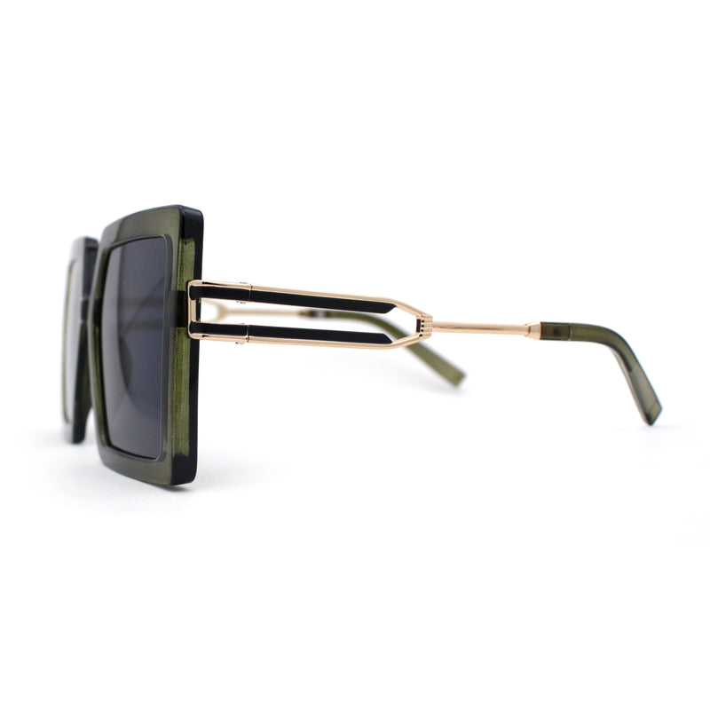 Womens Luxury Designer Square Butterfly Chic Sunglasses