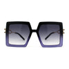 Womens Luxury Designer Square Butterfly Chic Sunglasses