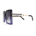 Womens Luxury Designer Square Butterfly Chic Sunglasses