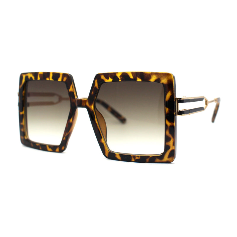 Womens Luxury Designer Square Butterfly Chic Sunglasses