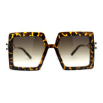 Womens Luxury Designer Square Butterfly Chic Sunglasses