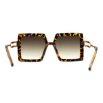 Womens Luxury Designer Square Butterfly Chic Sunglasses