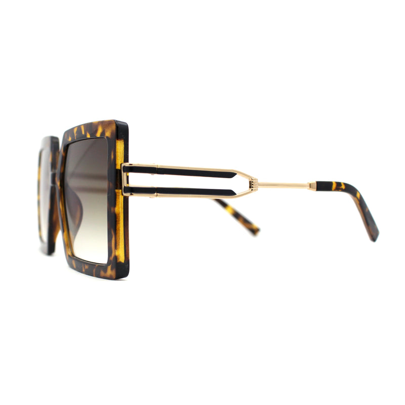 Womens Luxury Designer Square Butterfly Chic Sunglasses