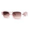 Geometric Diamond Cut Dimensional Mod Rectangle Sunglasses