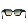 Womens Squared Butterfly Oversize Cat Eye Retro Sunglasses